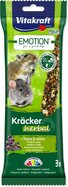 Tyčinky Vitakraft Emotion Kracker malý hlodavec, s bylinkami 3ks