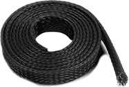 Ochranný káblový oplet 8mm čierny (1m)