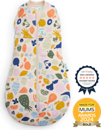 ERGOPOUCH Zavinovačka a vak na spanie 2v1 Cocoon Fruit Salad 6-12 m, 8-10 kg, 2,5 tog