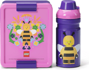 LEGO Bee desiatový set (fľaša a box) - fialová