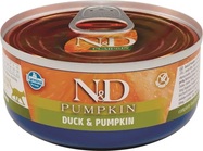 N&amp;D CAT DUCK &amp; PUMPKIN 70 GR