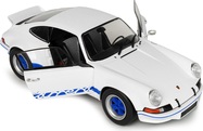 1:18 PORSCHE 911 RSR WHITE / BLUE CARRERA STRIPES