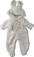 Plejo Overall Häschen für Puppe 40 - 43 cm