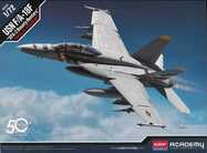 Modellbausatz Flugzeug 12567 - USN F / A-18F "VFA-2 Bounty Hunters" (1:72)