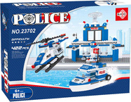 Kompatibles Baukasten BLOXO Polizeistation 370 Stk