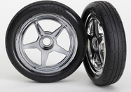 Traxxas kolo predné slick 5-Spoke (2): Funny Car