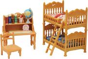 Sylvanian Families Set - Kinderzimmer mit Etagenbett