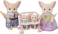 Sylvanian Families Fennek-Fuchs Familie mit Zwillingen