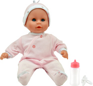 Dolls World - Baby Little Treasure PINK - 38 cm mit schließbaren Augen