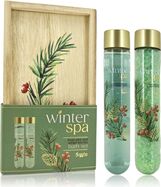 ACCENTRA Set za kupanje Winter Spa u drvenoj kutiji Zimsko voće 60ml + 80g