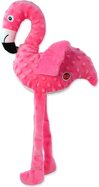 Hračka Dog Fantasy Recycled Toy plameniak pískací so šuštiacimi krídlami 49cm