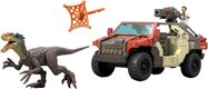Jurassic World Super auto s vodičom a dinosaurom