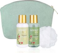 ACCENTRA Set za kupanje Winter Spa u kozmetičkoj torbici Zimsko voće 2x 150ml + 1x 15g