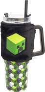 Minecraft Termohrnček s plyšovým návlekom 770 ml