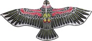 Cerf-volant aigle volant en nylon 160x55cm dans un sac en tissu 11x70x2cm