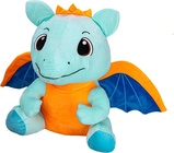Plush Friends drak svetlo modrý plyšový 60cm sediaci 0m+