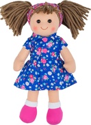 Bigjigs Toys Látková bábika Hollie 28 cm