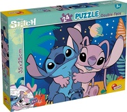 Stitch puzzle obojstranné 35x25 cm 24 dielikov