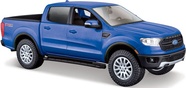 Maisto - 2019 Ford Ranger, metal modrý, 1:27