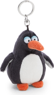 NICI GREEN Portachiavi Pinguino Jorge Thunder 9 cm