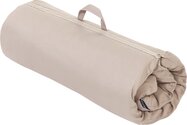 Materasso da viaggio arrotolabile Roll &amp; Go 60×120×4 cm, Beige