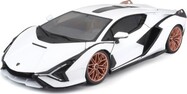 Bburago 1:18 TOP Lamborghini Sián FKP 37 White/Black