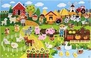 2Kids Toys Interaktívna hracia stena Farma