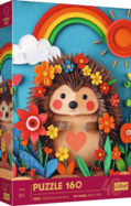 Trefl Puzzle 160 Výročné - Paper Art: Malý ježko