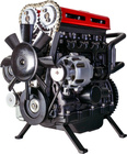 Teching Vierzylindermotor mit Turbolader