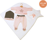 Llorens M843-26   oblečenie pre bábiku  NEW BORN veľkosti 43-44 cm