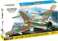 Cobi Cold War MIG-17F (LIM-5) East Germany Air Force, 1:32, 588 k, 1 f