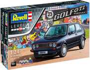 Geschenk-Set Auto 05694 - 35 Jahre VW Golf 1 GTi Pirelli (1:24)