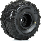 Pro-Line koleso 1:16, pneu Dreadnaught, disk čierny (4): Arrma Gorgon/Quake Grom