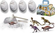Súprava na vykopanie dinosaura vajca 4 ks