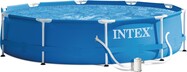 Záhradný bazén INTEX 28202 Metal Frame 305 x 76 cm kartušovou filtráciou