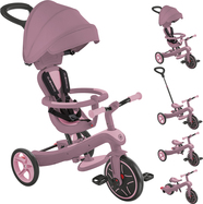 Globber trojkolka Explorer Trike 4in1 Ecologic Berry