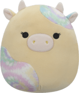 SQUISHMALLOWS Žltá kravička - Rina
