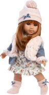 Llorens 53555 NICOLE - realistická bábika s mäkkým látkovým telom - 35 cm
