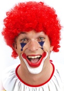 Parochňa Klaun červená