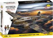 Cobi II WW Messerschmitt Bf 110C, 1:32, 573 p, 2 f