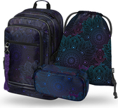 BAAGL SADA 3 Kubik Zen: Rucksack, Waschbeutel, Tasche