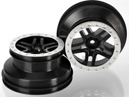 Traxxas disk 2.2/3.0" SCT Split-Spoke čierny-saténový (2)