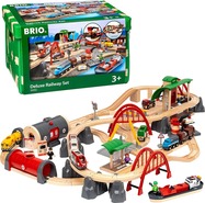 Brio Vláčiková dráha Deluxe so zvukmi a svetlami