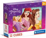 Cuburi cu imagini - Disney Princess, 12 cuburi