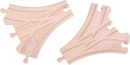 Bigjigs Rail Holzschienen Dreiwegeschalter 2 Stk