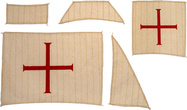 Dušok Santa Maria 1492 1:72 - sada plachiet