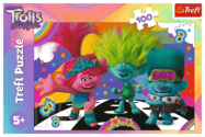 Trefl Puzzle 100 dielikov - Zábavní Trollovia / Universal Trolls 3 (2023)