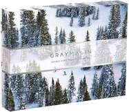 Galison Obojstranné puzzle Sneh Gray Malin 500 dielikov