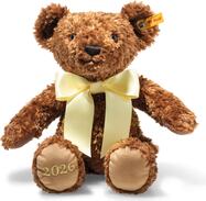 STEIFF Friends Cosy Year bear 2026, jucărie de pluș maro deschis