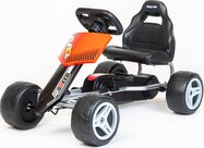 Detská šliapacia motokára Go-kart Baby Mix Speedy červená